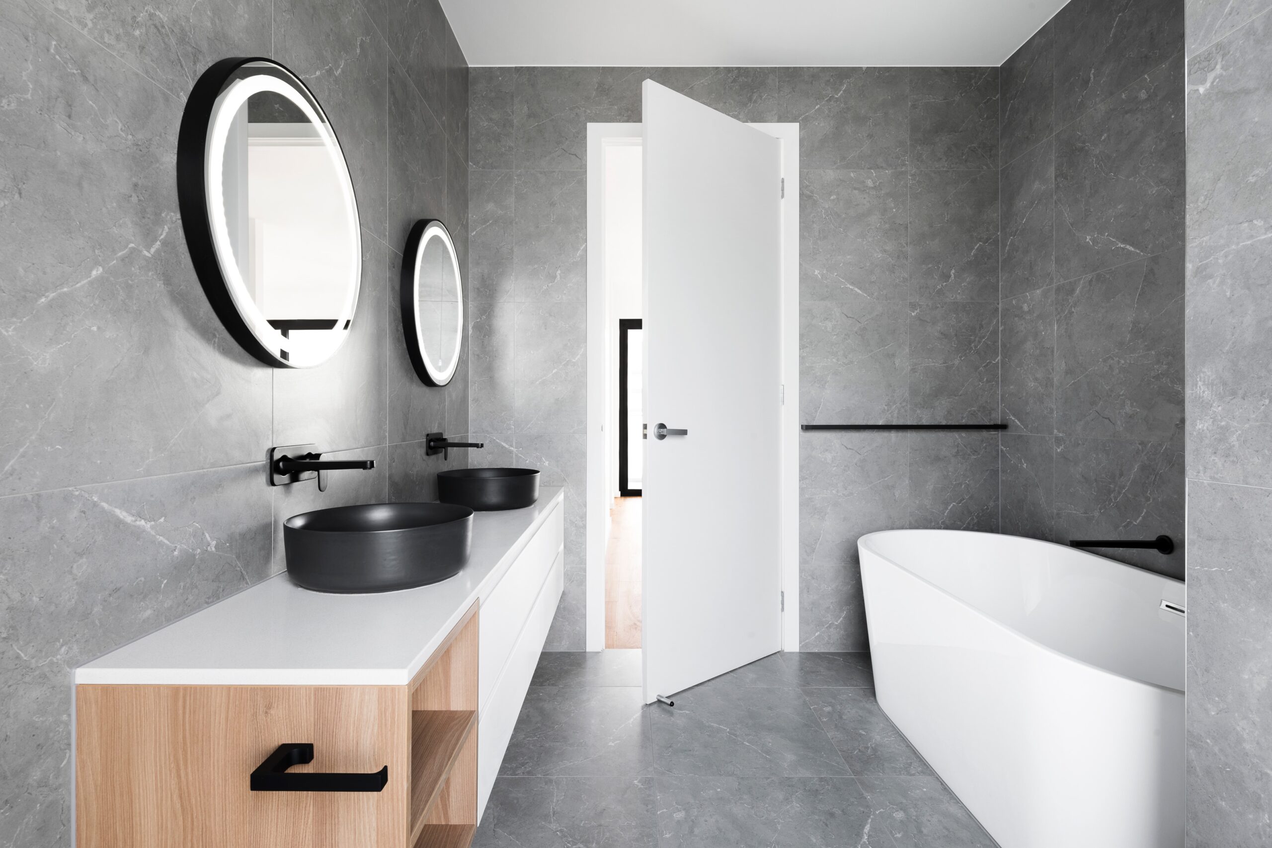 Aussie Bathrooms can provide Bathroom Installation service.
